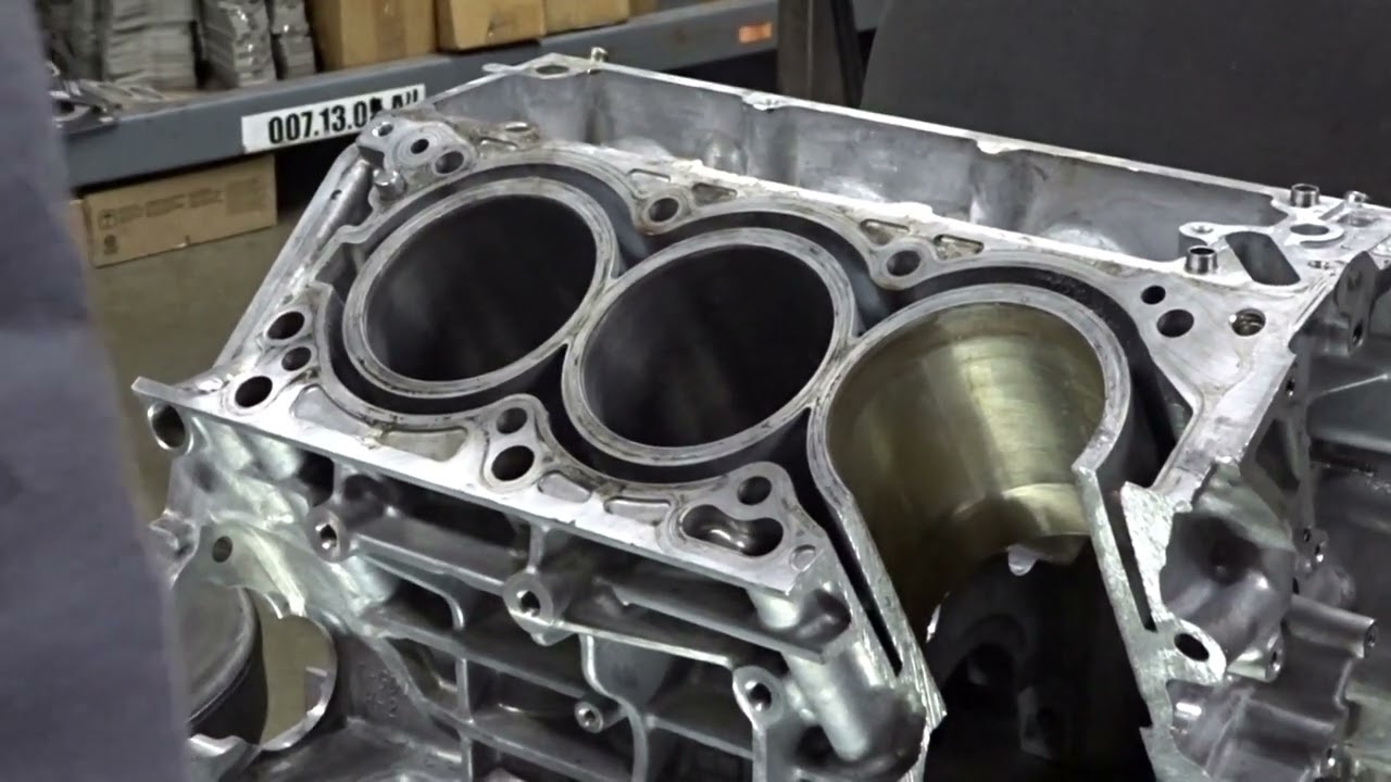 KIA Stinger Engine Cut Away....