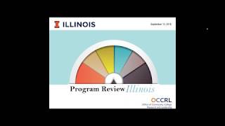 Advancing Program Review Preliminary Results of an Evaluation of the Illinois Program Review Process