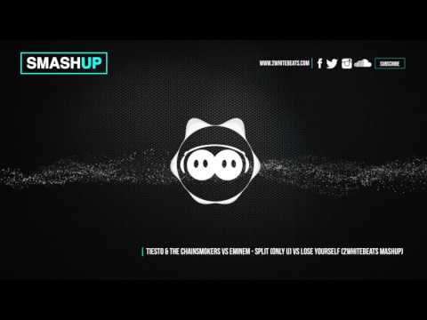Tiesto & Chainsmokers vs Eminem - Split (Only u) vs Lose yourself (WhiteBeats Mashup)