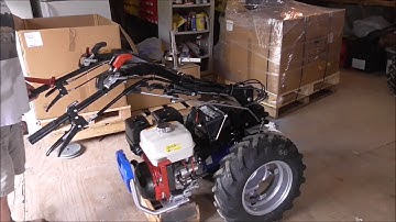 BCS 749E Tractor Set up for new customers