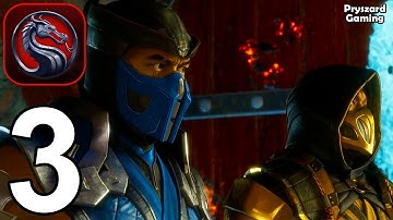 Mortal Kombat: Onslaught - Gameplay Walkthrough Part 3 Chapter 1 Scorpion Completed (iOS, Android)
