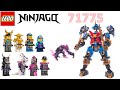 Lego ninjago 71775 nyas samurai x mech unboxing speed build review
