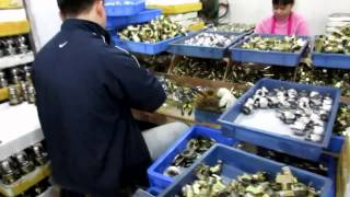 China Import, China Quality Control: Cylindrical and Tubular Knobs Locks / Production  3
