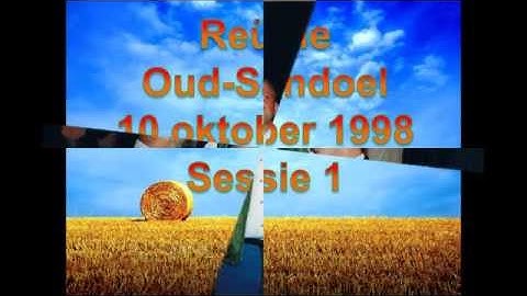 Reünie Oud Sandoel  10 oktober 1998 Sessie 1