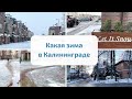 Какая зима в Калининграде?