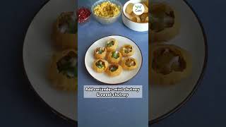 दही पुरी | Dahi Puri | Vegan Recipes India.