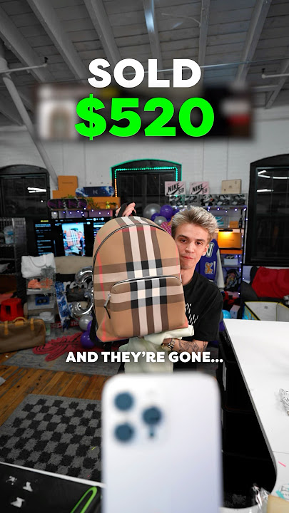 $1 Auction on BURBERRY Backpack😱