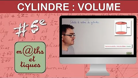 Comment calculer volume d'un cercle ?