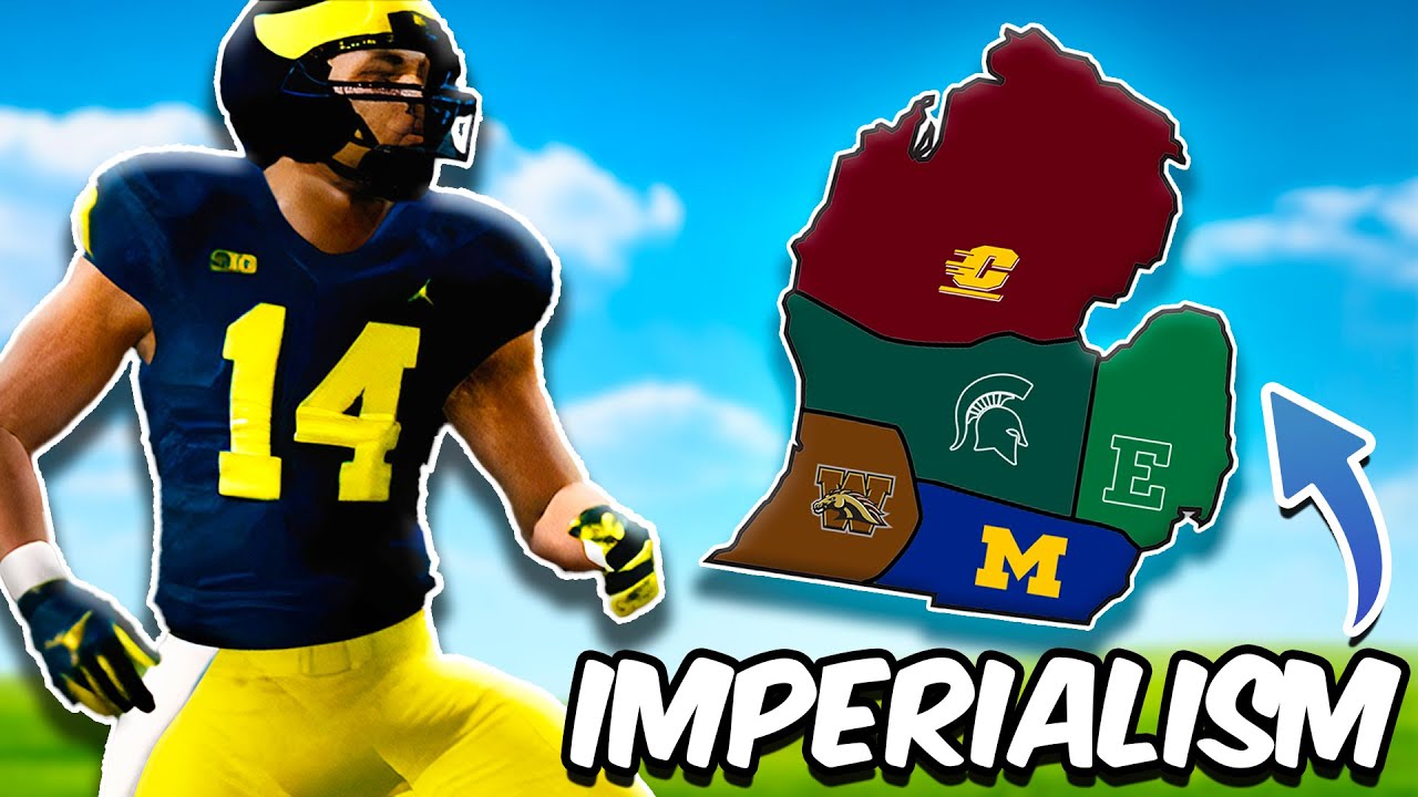 Michigan College Football Imperialism Last Team Standing in Michigan