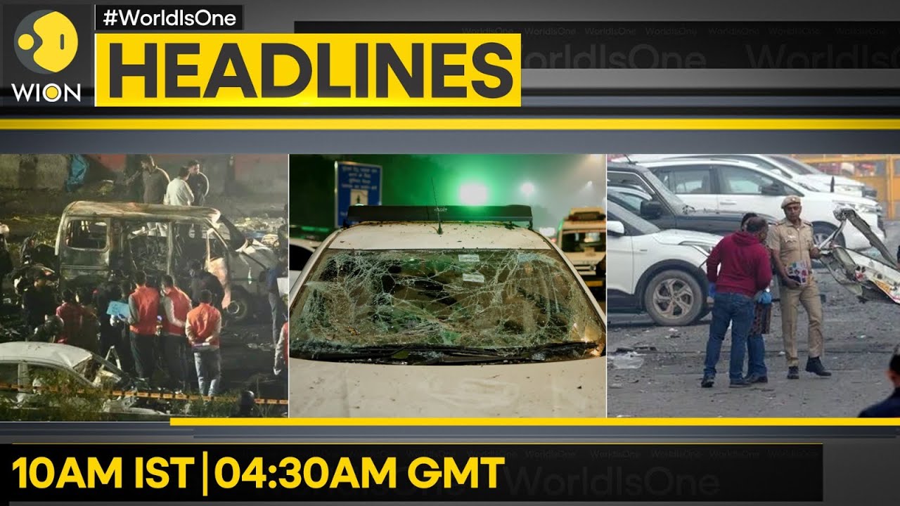 Delhi Blast Suspect Caught on CCTV | Delhi Police Detain i20 Car Owner | WION HEADLINES