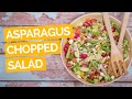 Asparagus Chopped Salad Recipe (Vegetarian)
