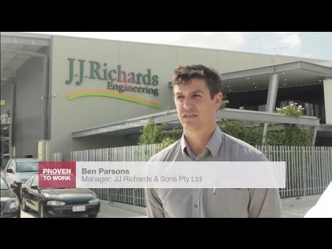 Ben, Graduate and Manager, JJ Richards | PROVEN TO WORK | TAFE Queensland