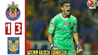 Chivas vs Tigres Live Score Updates No Highlights - Liga MX Results 2022 FT screenshot 2