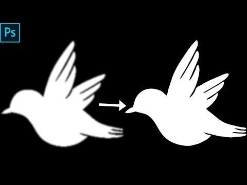 HOW TO CONVERT RASTER IMAGE TO VECTOR SHAPE IN PHOTOSHOP | PHOTOSHOP TUTORIAL