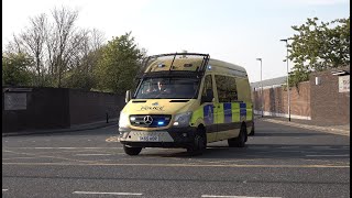 Merseyside Police / 2015 Mercedes Sprinter / Public Order Van / Responding