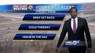 First Alert: Tuesday looks cold, but warmer days are coming