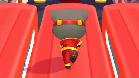 Talking Tom Hero Dash - Special Events : Collecting Stuff ( Super Tom ) 07 gameplay