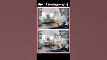 Can You Find All 5 Differences?