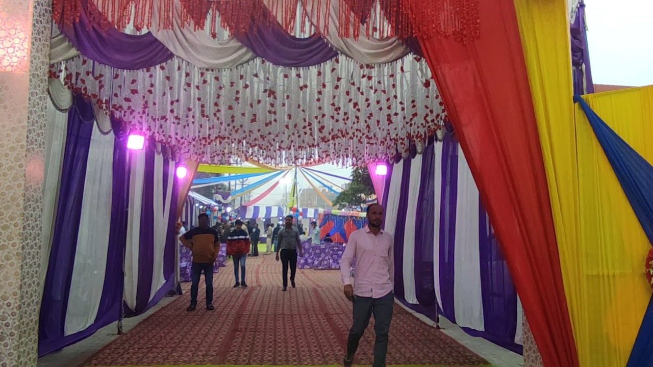 Amit,, decoration # entry gate # jaymala stage #  balloon decoration ,,Shanti Nagar