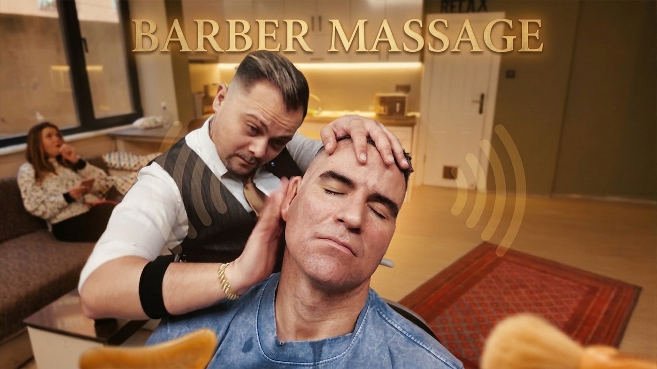 HEAD MASSAGE ASMR | A Cosmic Way To Relax and Sleep (asmr massage)