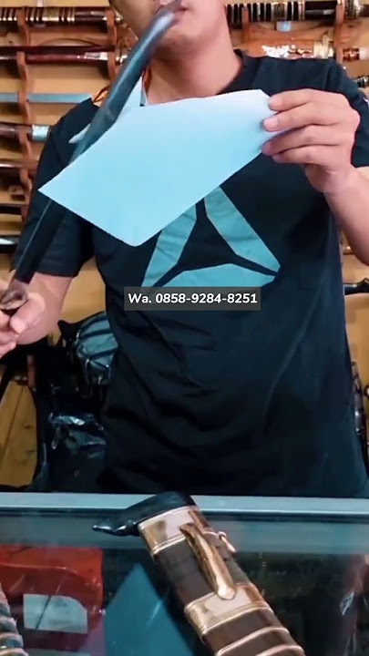 golok tebas macan handle tanduk bilah 40cm #reels #shorts