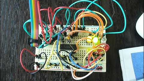 Eight parallel blinking LEDs on TL-WR703N router with PCF8574 via I2C