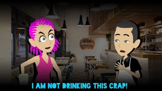 Violy Misbehaves At A Cafearrestedgrounded