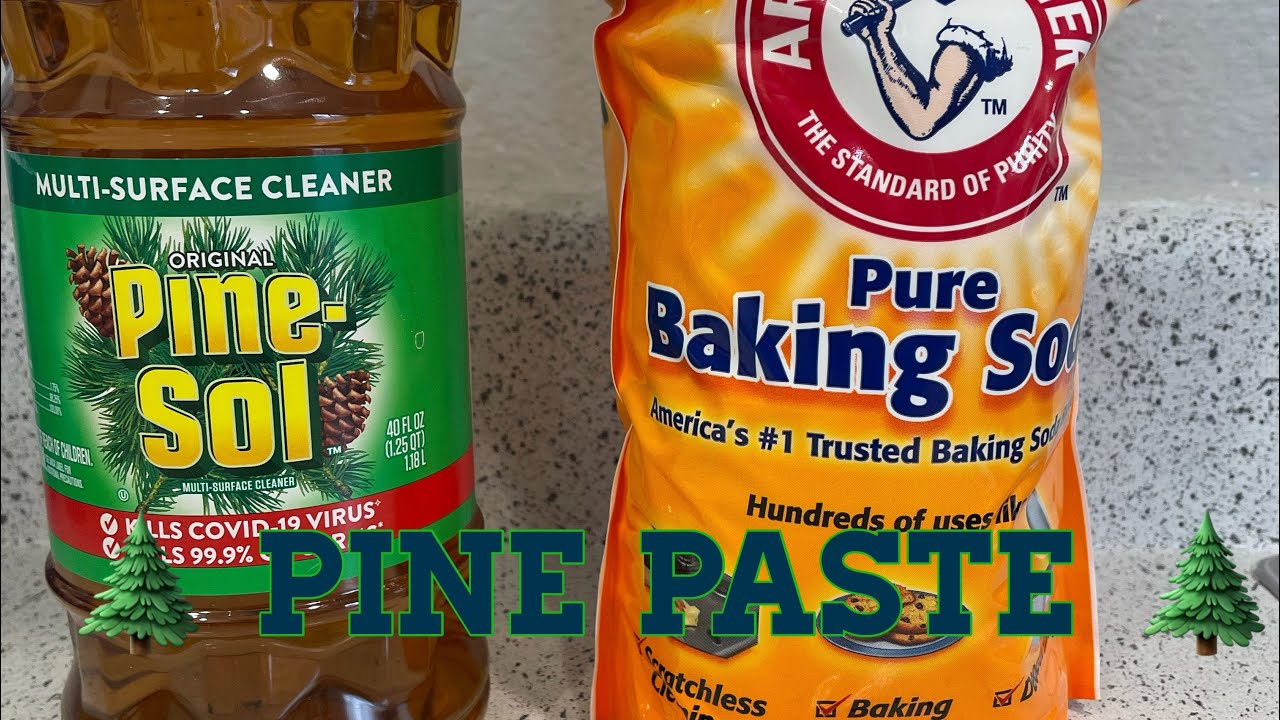 ASMR Baking Soda, Comet & PineSol YouTube