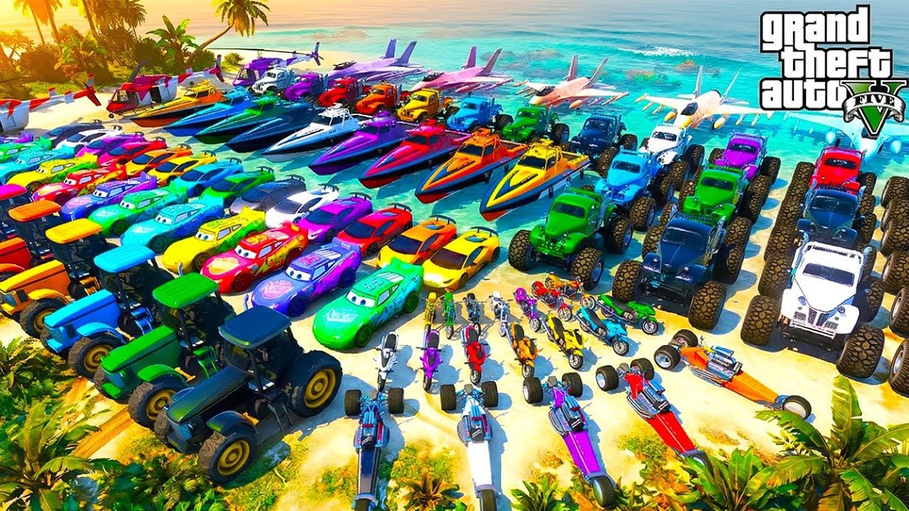 GTA V Mega Ramp Stunt – Can I Survive?💯