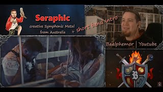 reaction + short band intro | SERAPHIC - Insidious | creative Symphonic Metal from Australia