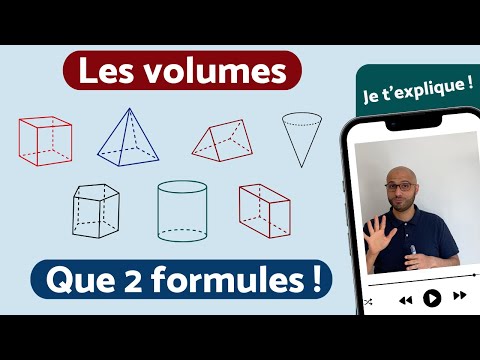 Vidéo: Qu'est-ce qu'un volume d'une forme ?