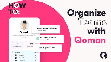 Organize Teams with Qomon