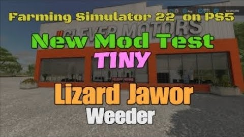 Lizard Jawor / new Mod for all platforms on July 6 for FS22