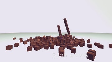 Tower Destruction/Bullet Physics/ Physics Simulation/ Iyan 3D IOS Animation and Simulation