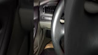 Location of Internal Fuse box For 2000-2003 Hyundai Elantras.