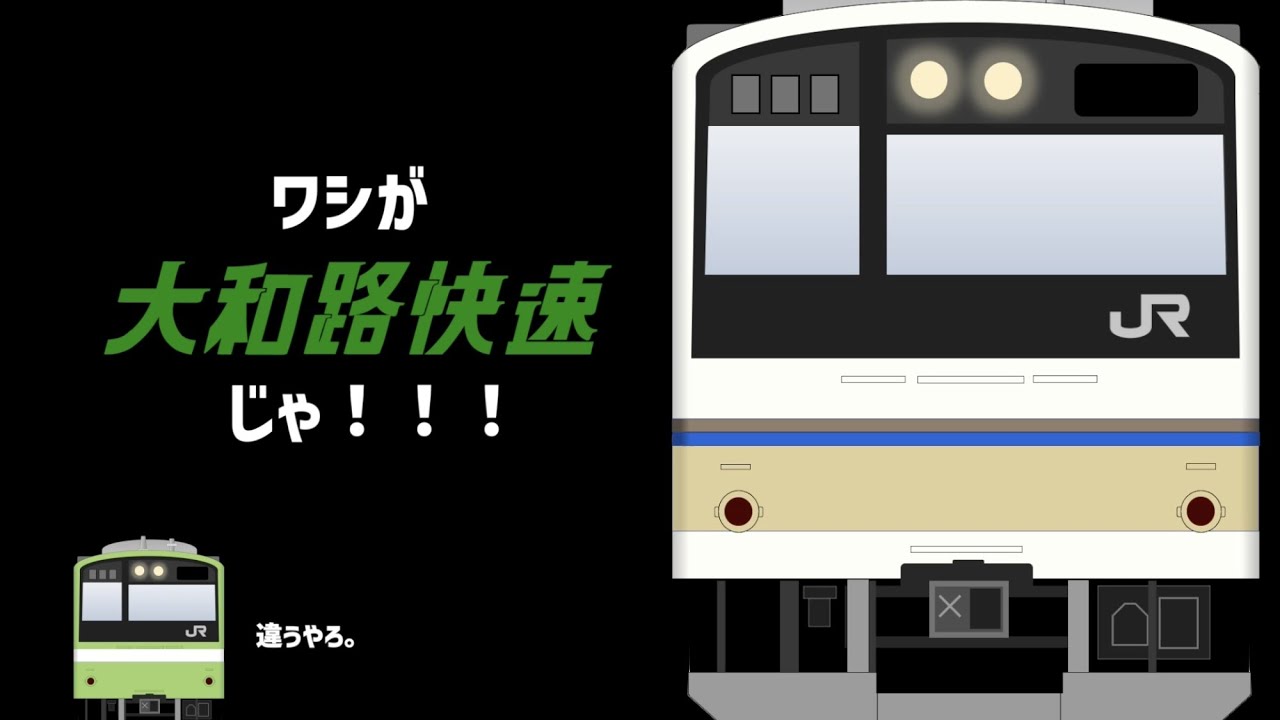 だいたい36秒でわかる何故か生き残った201系快速キャニオン