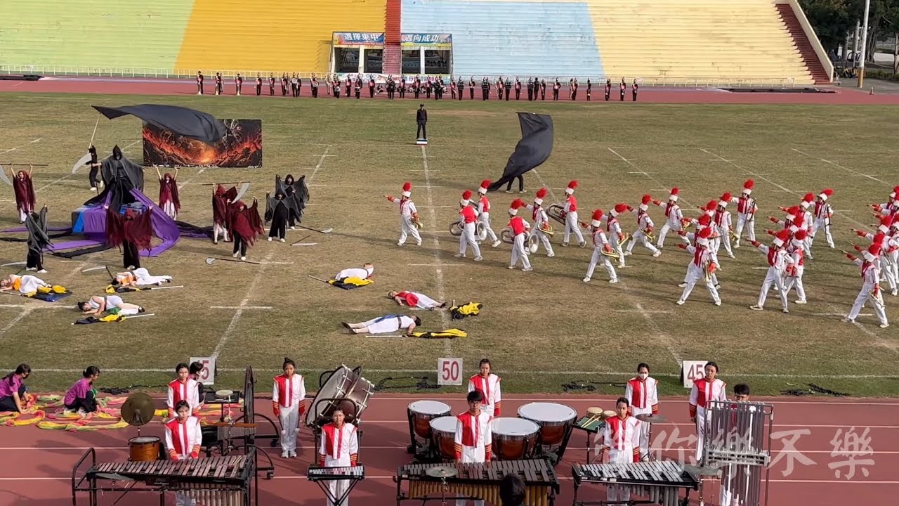 大林國中樂旗隊｜🎵  Reborn #重生｜2025 嘉義縣行進管樂初賽｜全國學生音樂比賽