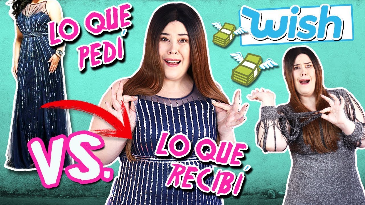 MENUDA ESTAFA! 😩 Lo que vs Lo que RECIBI en WISH Haul de ROPA CHINA - YouTube