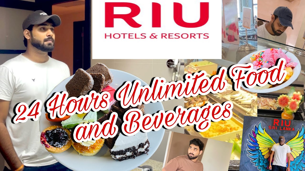 You Won't Believe This! 24 Hours Unlimited Food and Beverages | RIU Hotel | Just Avlodha | VJ Shaaf