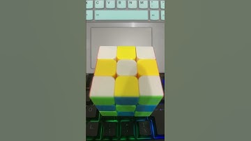 Checkerboard Pattern to Solved 3x3 Cube 🪄 #transition #shorts