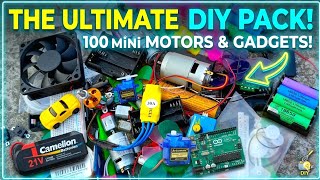 Unboxing a DIY Treasure Chest of Electronics! 📦⚡#DIY #Electronics #Engineering #Inventions 