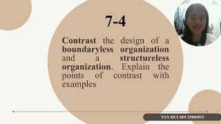 Management Topic 7: Structuring and Designing Organisations (Tutorial 3 Group 2 )