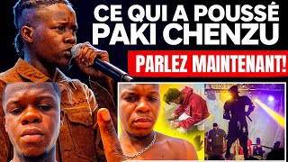 Paki Chenzu Dérape En Plein Show