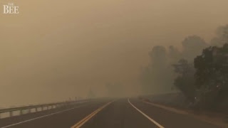 Camp fire in butte county, california ...