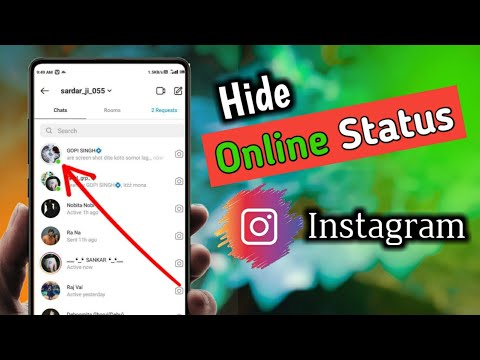 How To Hide Online Status On Instagram || Instagram main Online Ko Kyse