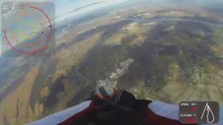 Wingsuit Havok carve Flysight