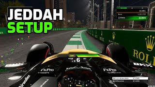 F1 24 JEDDAH TRACK GUIDE + SETUP (1:26.032)