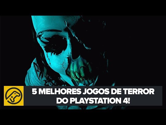 5 MELHORES jogos de TERROR do PS4! 