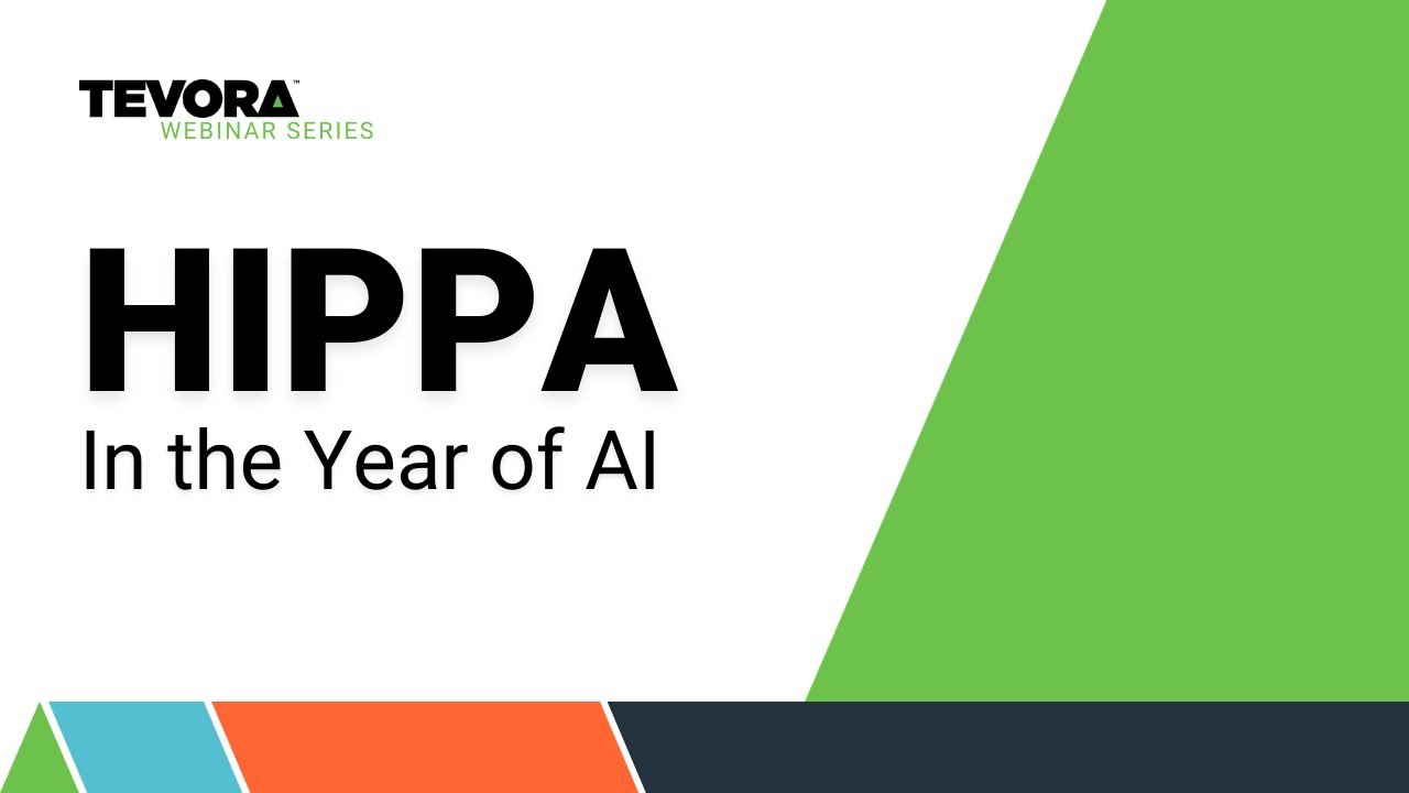 HIPAA In the Year of Artificial Intelligence - YouTube