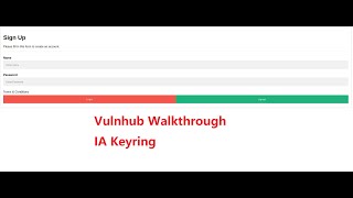 Cyber Security | Ethical Hacking | Pentesting Lab | Vulnhub |  Walkthrough |  IA Keyring